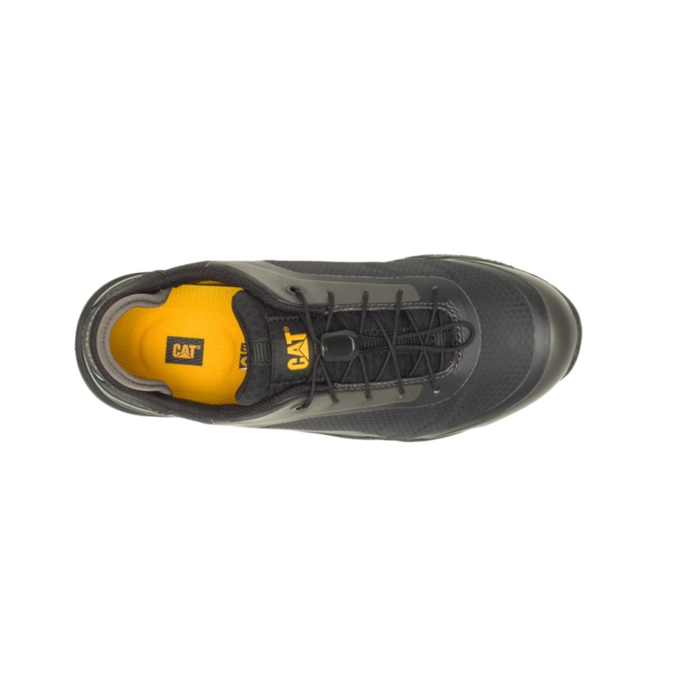 Cat Footwear Women's Elapse Alloy Toe Work Shoe Black