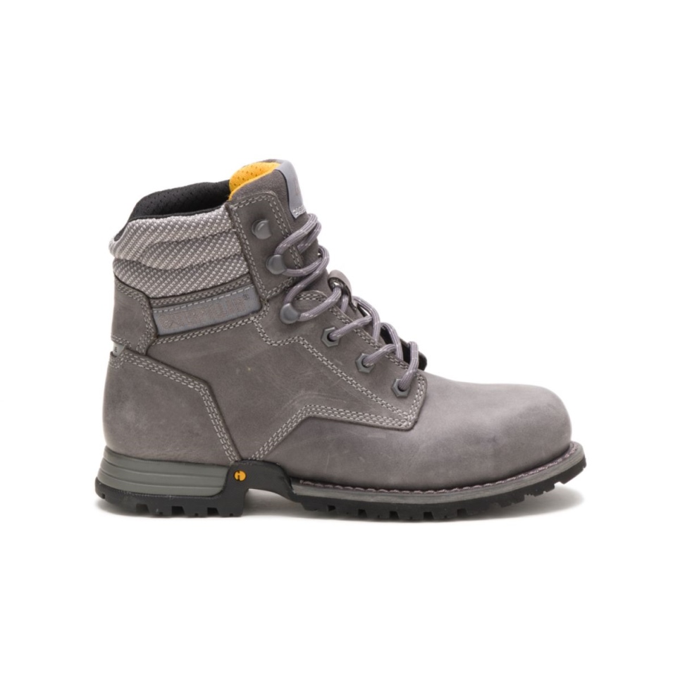 Cat Footwear Women's Paisley 6' Steel Toe Work Boot Dolphin