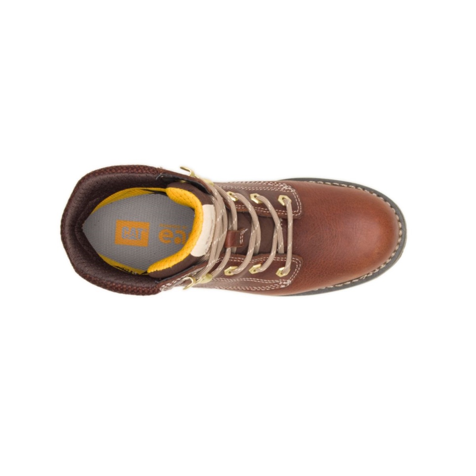 Cat Footwear Women's Paisley 6' Work Boot Tawny