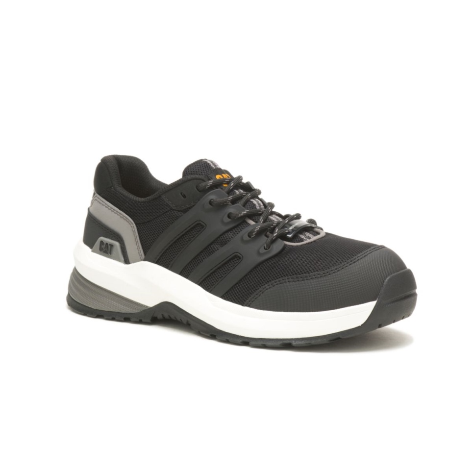 Cat Footwear Women's Streamline 2.0 Composite Toe Work Shoe Black-Medium Charcoal