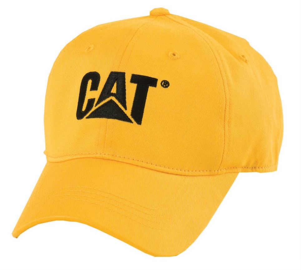Cat Footwear Yellow Men's Trademark Cap