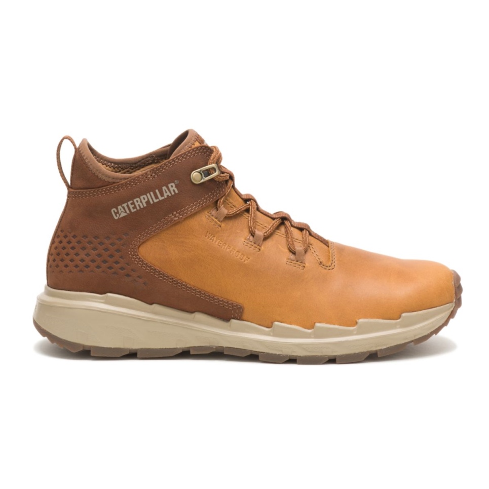 Crust-Danish Brown Men's Stratify Waterproof Boot Cat Footwear