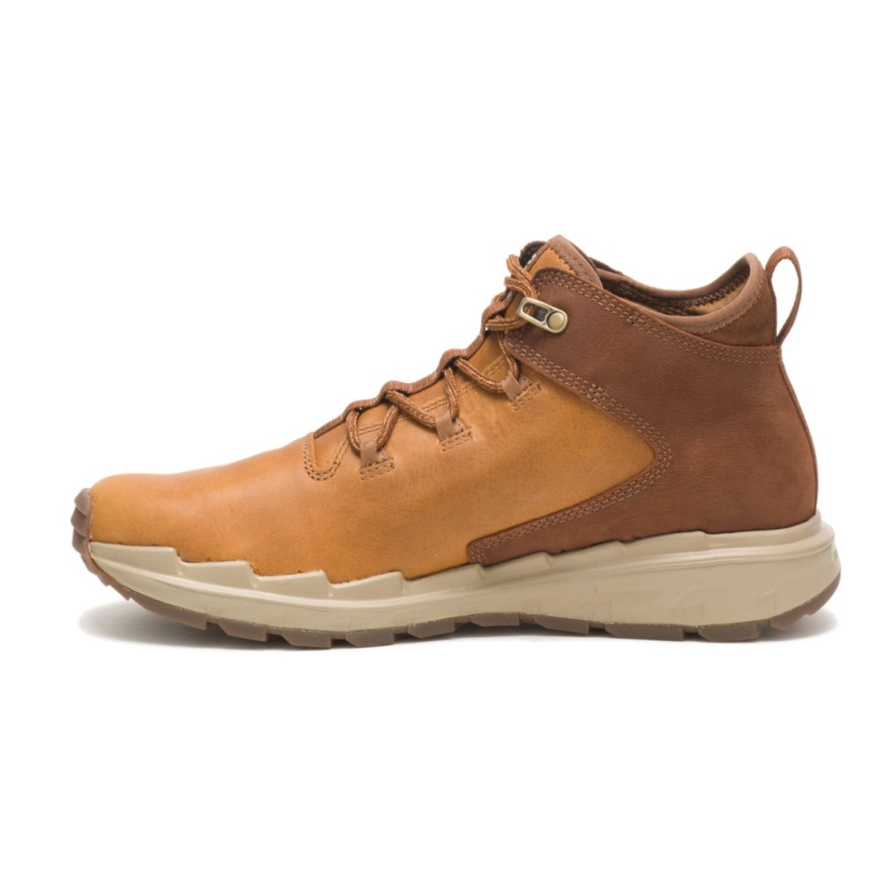 Crust-Danish Brown Men's Stratify Waterproof Boot Cat Footwear