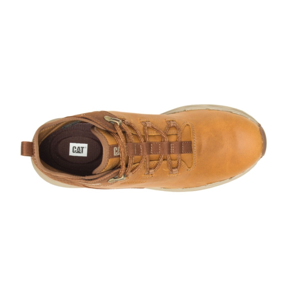 Crust-Danish Brown Men's Stratify Waterproof Boot Cat Footwear