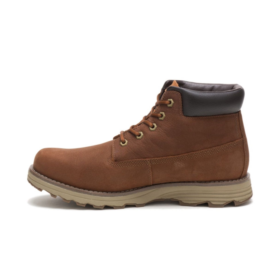 Danish Brown Men's Founder Waterproof Thinsulate Boot Cat Footwear