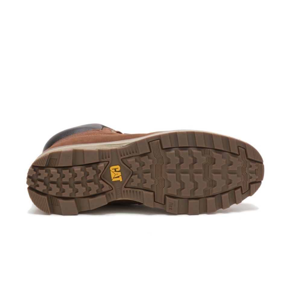 Danish Brown Men's Founder Waterproof Thinsulate Boot Cat Footwear
