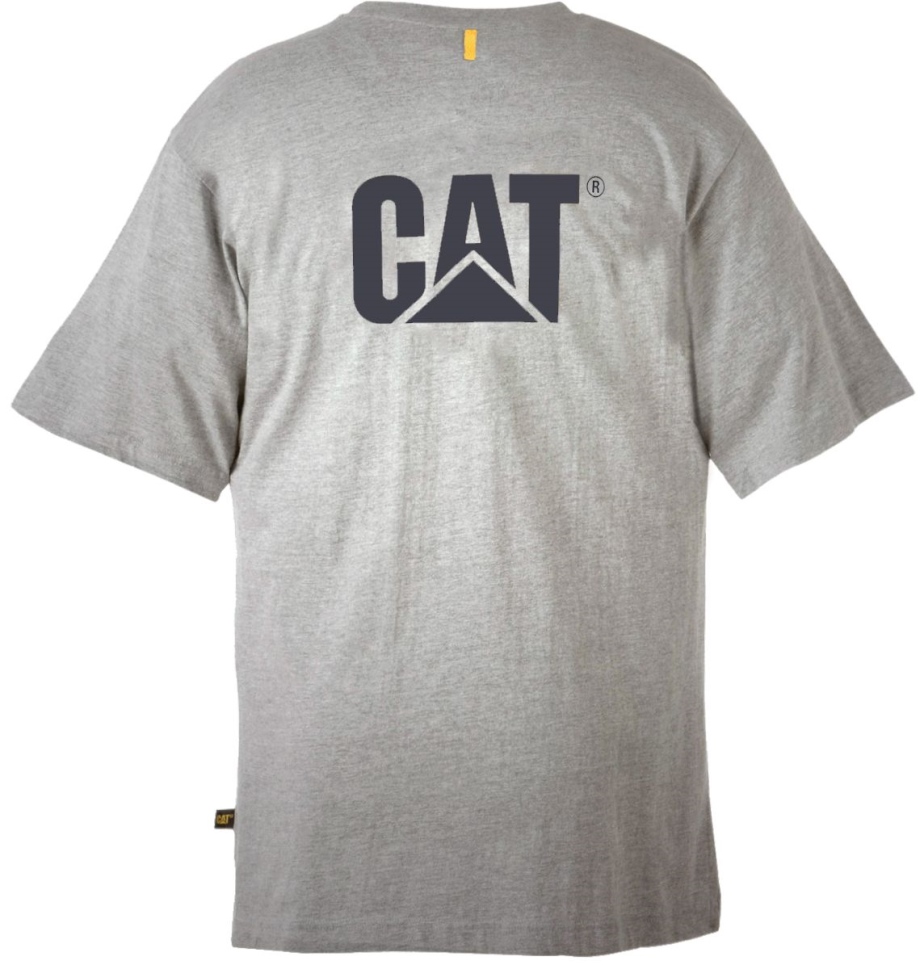 Dark Heather Grey Men's Trademark Tee Cat Footwear