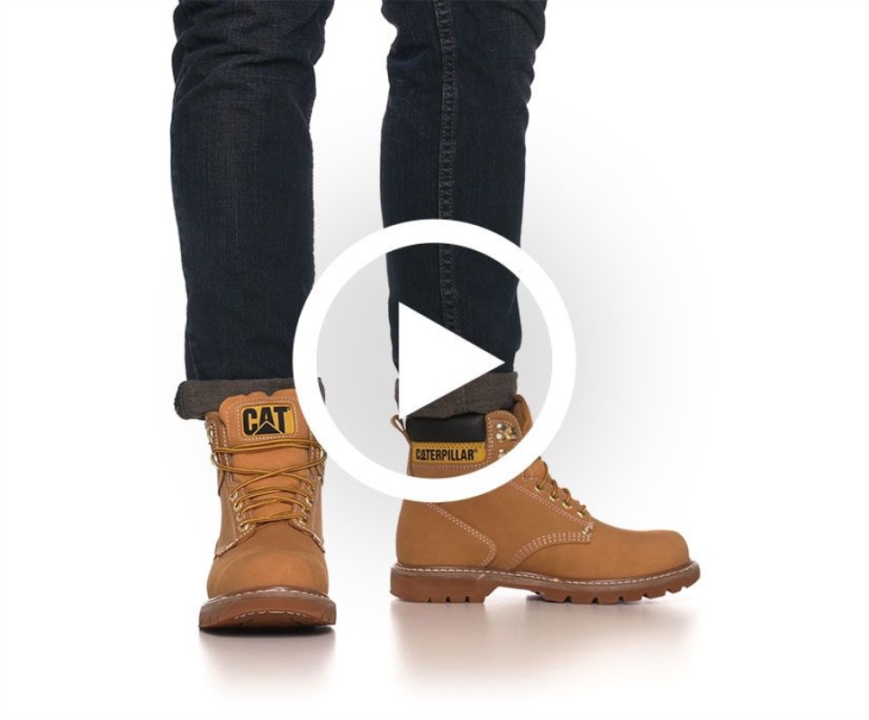 Honey Men's Second Shift Work Boot Cat Footwear