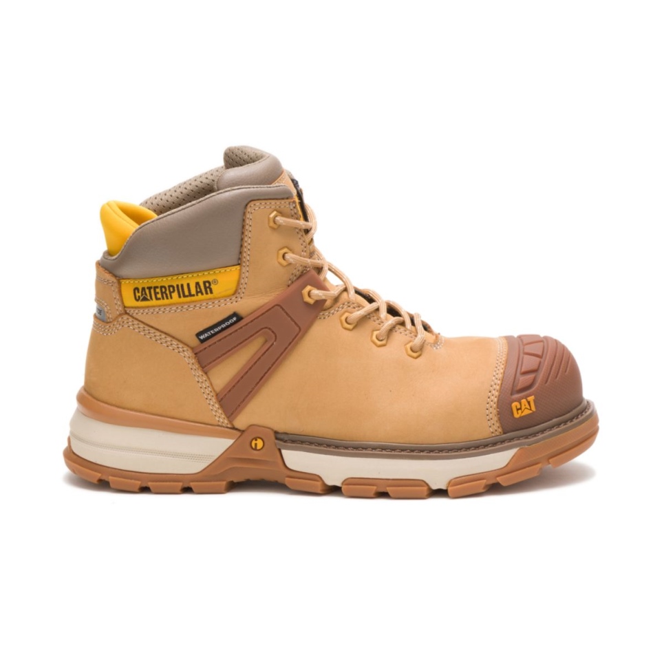 Honey Reset Men's Excavator Carbon Composite Toe Work Boot Cat Footwear