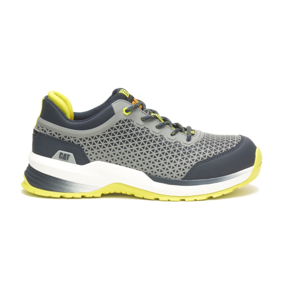 Midnight-Wild Dove Men's Streamline 2.0 Composite Toe Work Shoe Cat Footwear